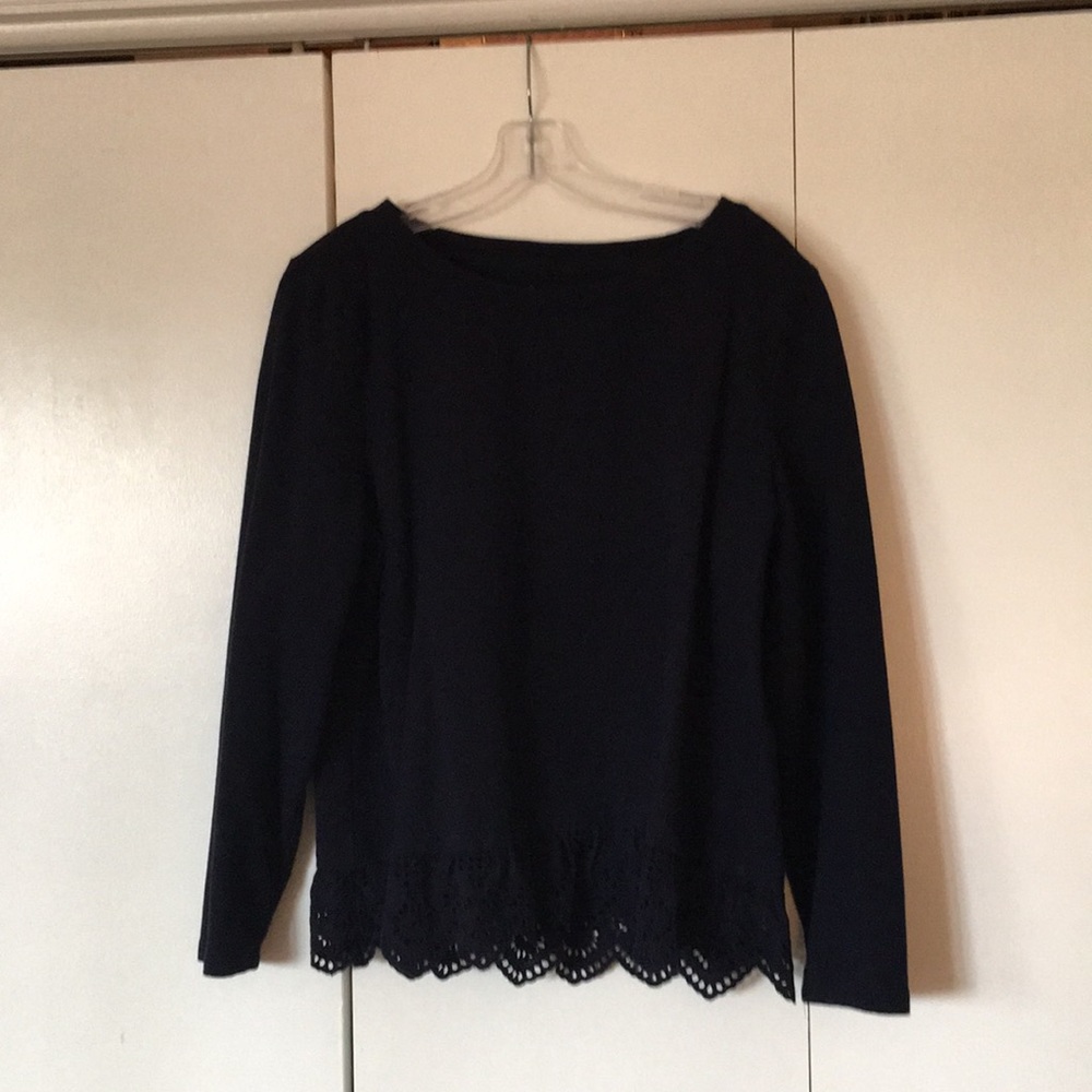 Long sleeved cotton casual tee